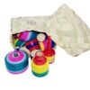 Trustful Traditional Wood Kitchen Set - Chekka Bommalu for Kids Multi Colour Choppu Saman Set 32 Piece