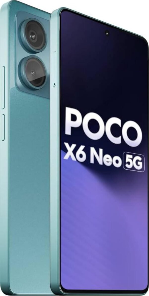 POCO X6 Neo 5G (Horizon Blue, 8GB RAM, 128GB Storage) | Dimensity 6080 Processor | 5000 mAh Battery + 33W Fast Charging | 108MP + 2MP Rear Camera & 16MP Front Camera