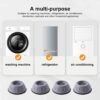 Nirency Washing Machine Stand, Anti Vibration Pads for Washing Machine, Non Slip Pads for Washing Machine, Washing Machine Foot Pad Rubber, Shock Absorber for Washing Machine