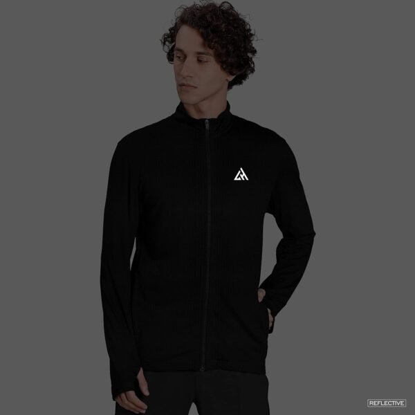 London Hills Full Sleeve Polyester Full Zip with Pocket Solid Men's Sports Track Standard Length Jacket