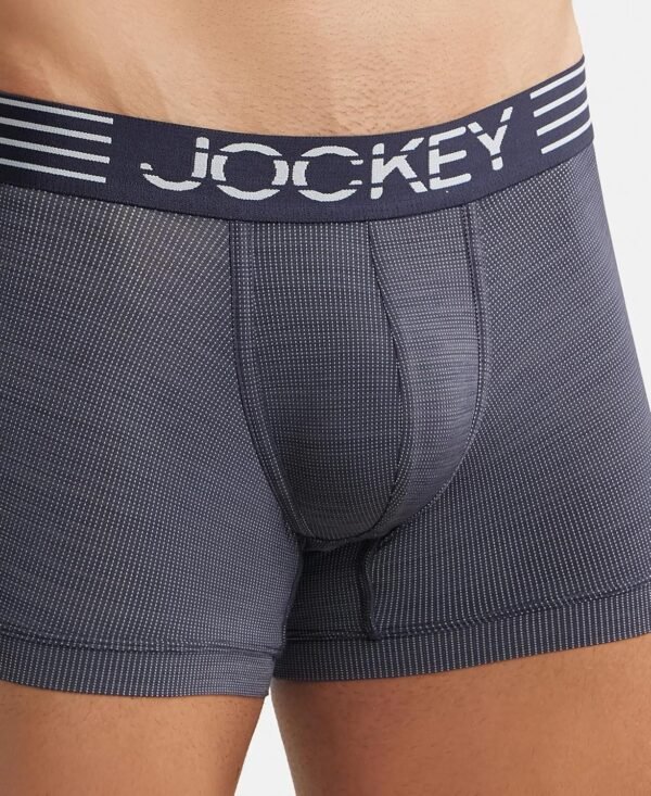 Jockey MM05 Men's Microfiber Mesh Elastane Stretch Sport Trunk with Stay Dry Technology