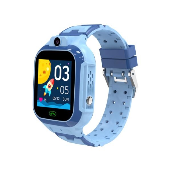 sekyo Carepal Pro 4G LTE Smart Watch Phone for Kids | Voice & Video Calling | Live GPS Location Tracking | Sim Card | Kids Smartwatch for Boys & Girls | SOS | Geo Fencing | Remote Monitoring - Blue