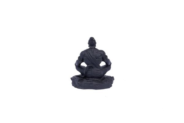 GUNENDRA Handicrafts Hanuman Ji Idol/Hanuman ji/Idols/Idol Home Decor/Mandir Decor/Murti/God Idols/Birthday Gift/Home Decoration (Black)