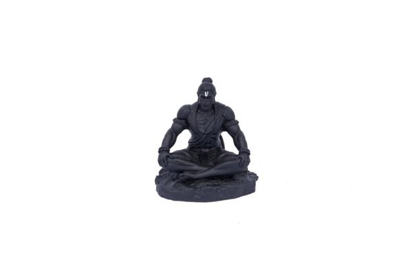 GUNENDRA Handicrafts Hanuman Ji Idol/Hanuman ji/Idols/Idol Home Decor/Mandir Decor/Murti/God Idols/Birthday Gift/Home Decoration (Black)