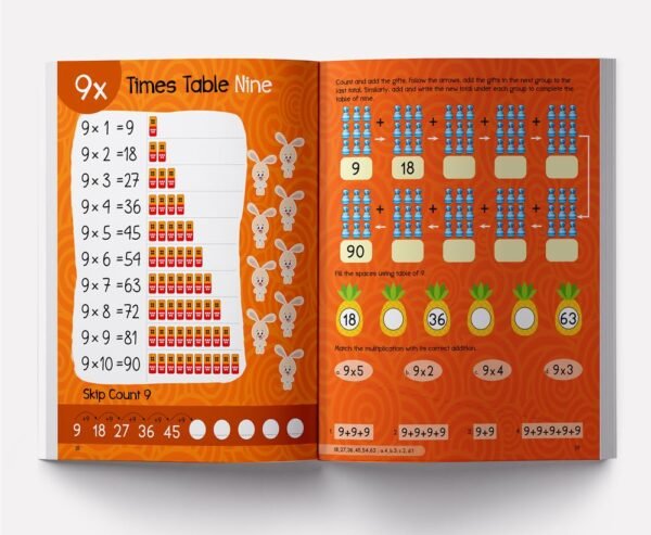 My First Times Tables Activity Book : Multiplication Tables From 1 - 20 with Fun and Easy Math Activities for Children