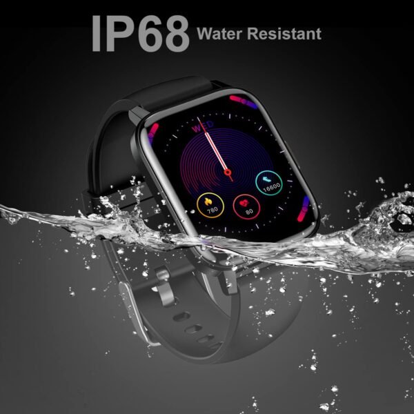 Maxima Max Pro X5 Smartwatch with 1.7” Full-Touch Largest Display & Ultra Brightness of 450 Nits, HRM & SpO2, Up to 15 Day Battery Life, 20+ Sports Mode & Unlimited Customized Watch Faces