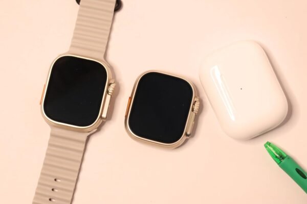 Smart Watch for Men and Women with Black Strap/compatable with ISO,Android. Stylish and Affordable/Best Gift/with Wieless Cable/Best for Sports Players.