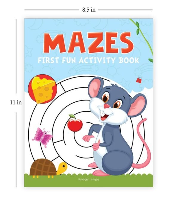 Mazes : First Fun Activity Books For Kids