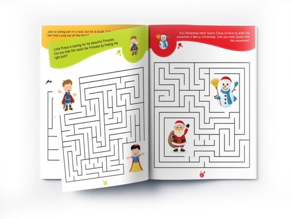 Mazes : First Fun Activity Books For Kids