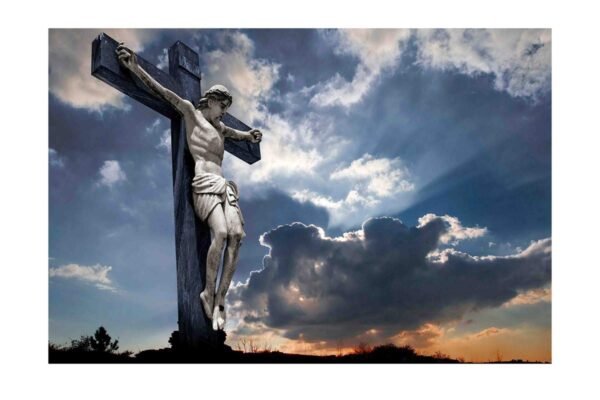 Go Green Tale Christian Religious Sticker Poster|Jesus Symbol Poster|Wall Decor|Home Decor Item|Poster For Worship|Interior Wall Poster|1Pc Wall Sticker Poster