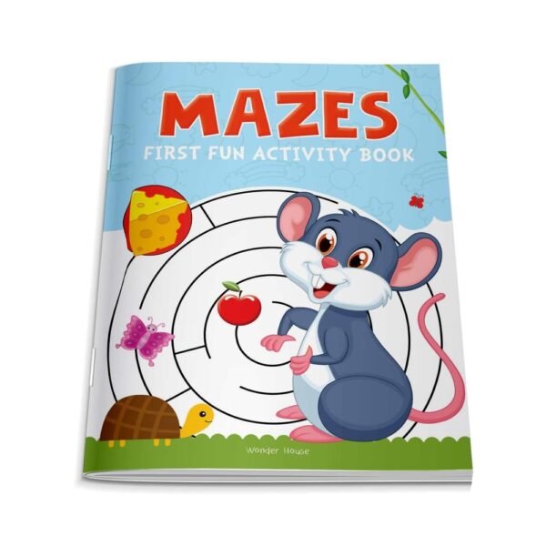 Mazes : First Fun Activity Books For Kids