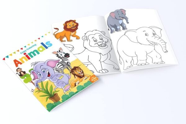 Coloring Books Box Set: Pack of 12 Copy Color Books For Children