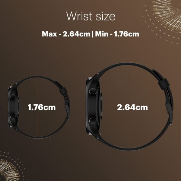 Noise Twist Round dial Smart Watch with Bluetooth Calling, 1.38" TFT Display, up-to 7 Days Battery, 100+ Watch Faces, IP68, Heart Rate Monitor, Sleep Tracking (Rose Pink)