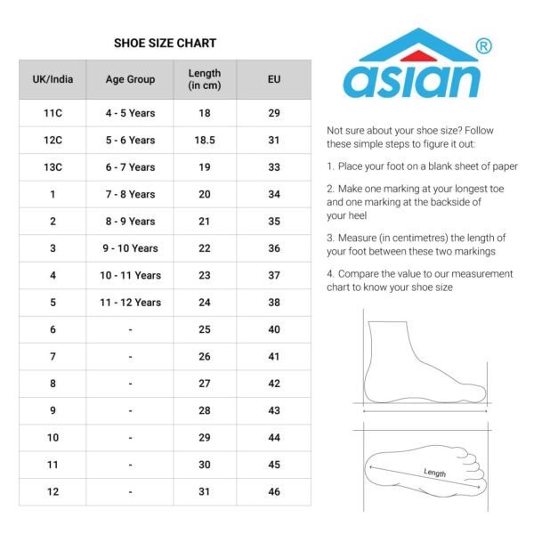 ASIAN Sports Shoes for Men | Soft Cushioned Insole || WIND-04 Running Shoes for Men