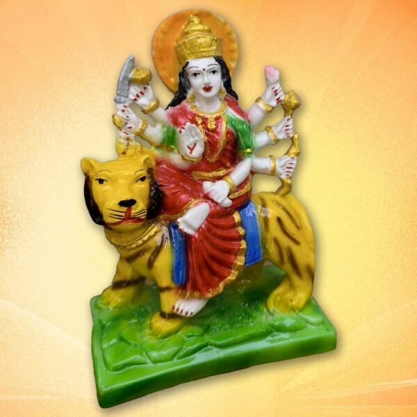 The Himalayan River Maa Durga | Maa Durga Murti, Sherowali MATA MATA Rani Murti Coloures Murti Home Decor Showpiece Worship MATA Rani Statue