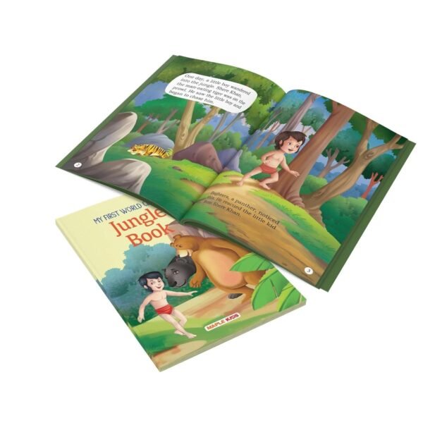 Story Books for Kids - World Classic (Abridged) (Set of 10 Books) (Illustrated) - Moral Stories - Bedtime Children Story Book - Read Aloud to Infants, Toddlers - Alice in Wonderland, …, Heidi, Jungle Book, Robinson Crusoe