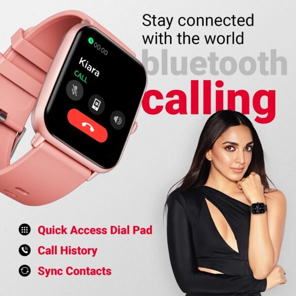 Fire-Boltt Ninja Call Pro Plus 46.48mm (1.83 inch) Smart Watch with Bluetooth Calling, AI Voice Assistance, 100 Sports Modes IP67 Rating, 240 * 280 Pixel High Resolution
