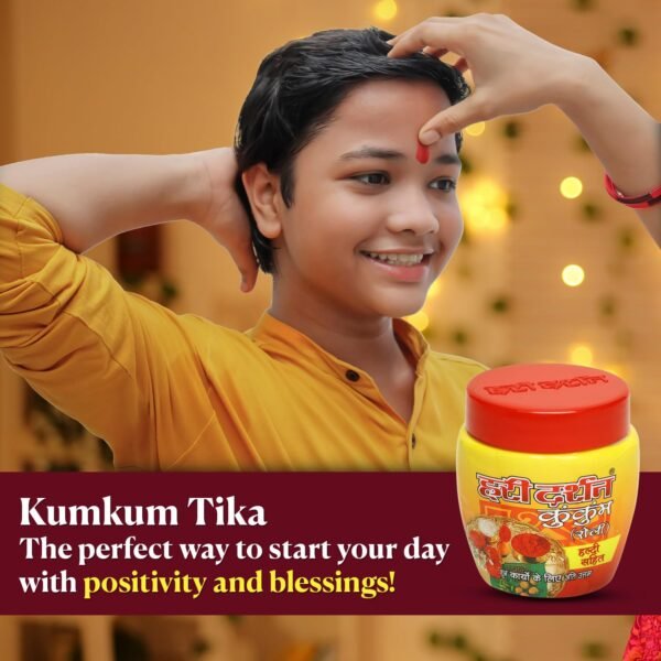 Hari Darshan Chandan Tika Combo Pack of 5 | Pure Sandalwood Paste | Chandan Kesar Tika | Ashtagandha Tika | Kumkum Roli | White Tika Tilak | For Daily Pooja and Hawan