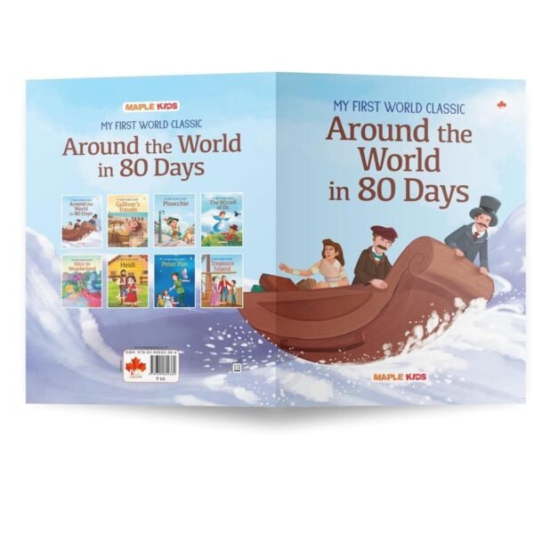 Story Books for Kids - World Classic (Abridged) (Set of 10 Books) (Illustrated) - Moral Stories - Bedtime Children Story Book - Read Aloud to Infants, Toddlers - Alice in Wonderland, …, Heidi, Jungle Book, Robinson Crusoe