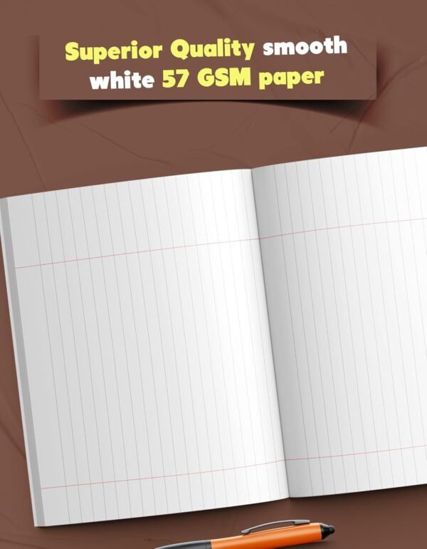 TARGET PUBLICATIONS Maths Ruled Line Notebooks | 18 x 24 cm | 160 Pages | Writing Copy | Useful for School and Office | Pack of 9 Books