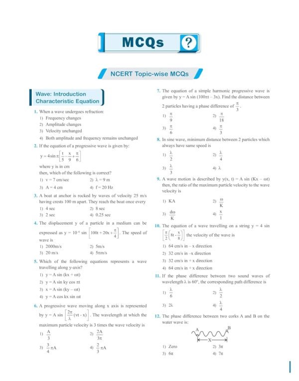 PW Objective NCERT Punch Physics For NEET 2025 by Dr. Manish Raj (MR Sir) l Updated with New Topics and Rationalised As per NMC NEET Syllabus with NEET 2024 Solved Paper