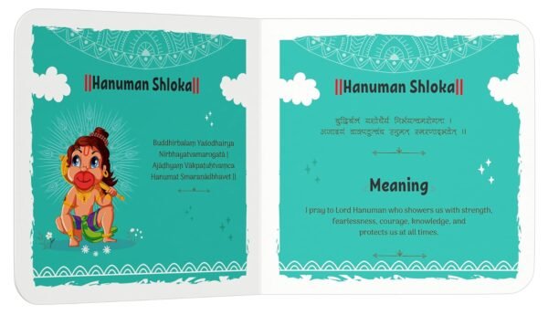 Shlokas and Mantras For Kids Illustrated Padded Board Book Learn About India's Rich Culture and Tradition In Three Languages