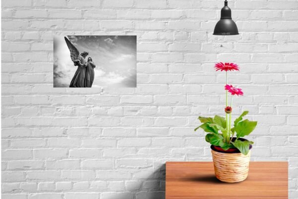 God Poster|Jesus Sticker Poster|Angels Poster|Poster for Worship|Poster for Chruch|Home Wall Decor|Wall Poster|Interior Decor Item|Self Adhesive Paper Poster #9539