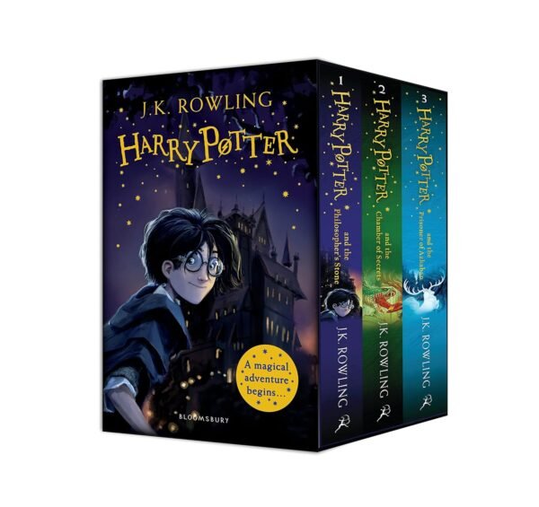Harry Potter 1–3 Box Set: A Magical Adventure Begins (Set of 3 Books)