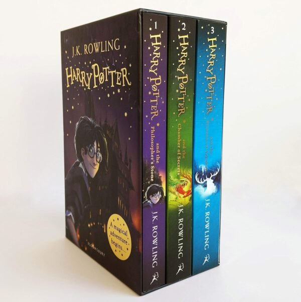 Harry Potter 1–3 Box Set: A Magical Adventure Begins (Set of 3 Books)