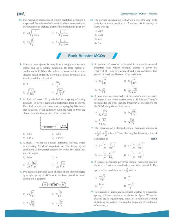 PW Objective NCERT Punch Physics For NEET 2025 by Dr. Manish Raj (MR Sir) l Updated with New Topics and Rationalised As per NMC NEET Syllabus with NEET 2024 Solved Paper