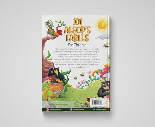 101 Aesop's Fables For Children 5 Minutes Read Aloud Illustrated Tales With Morals