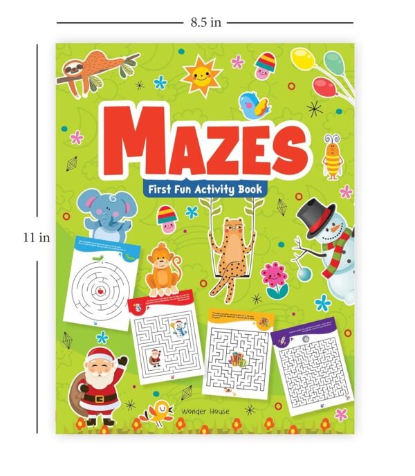 Mazes : First Fun Activity Books For Kids