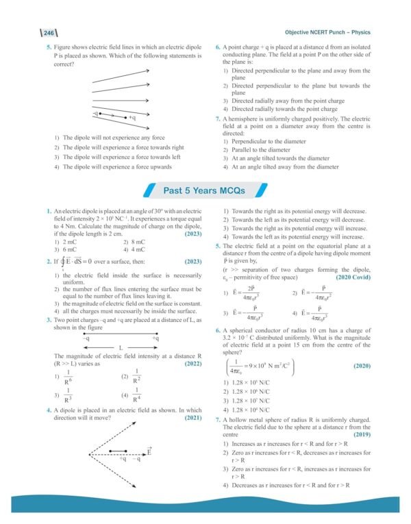 PW Objective NCERT Punch Physics For NEET 2025 by Dr. Manish Raj (MR Sir) l Updated with New Topics and Rationalised As per NMC NEET Syllabus with NEET 2024 Solved Paper