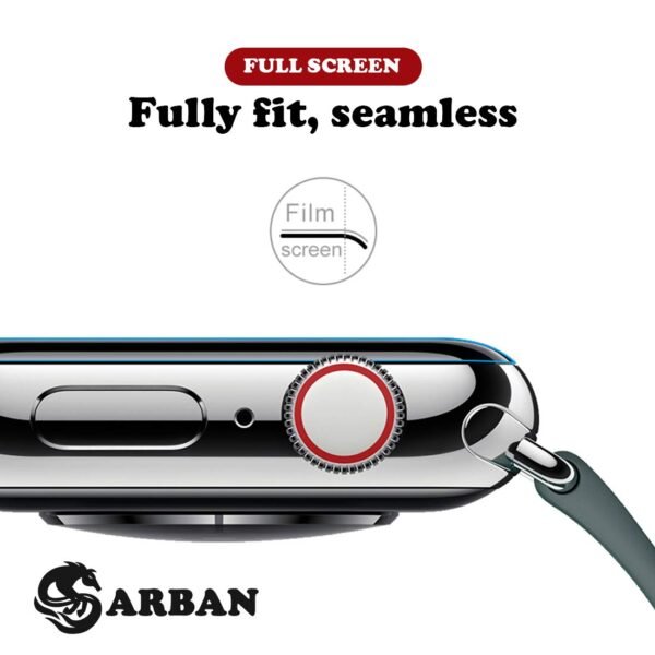ARBAN Screen Protector for Smartwatch Titan Crest 1.43 inch (Pack-4 SMARTWATCH SCREEN PROTECTOR)