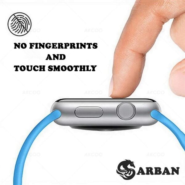 ARBAN Screen Protector for Smartwatch Titan Crest 1.43 inch (Pack-4 SMARTWATCH SCREEN PROTECTOR)