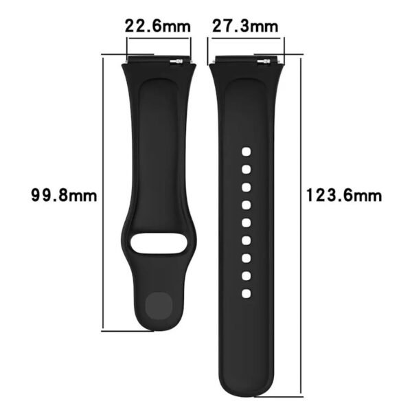 YODI Soft Silicone Classic Strap Bands for Redmi Watch 3 Active Smart Watch Only, Comfort and Flexible Straps for Men Women and Boys & Girl (BLUE-GREEN)