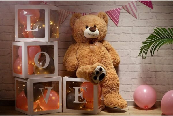 HUG 'n' FEEL SOFT TOYS Teddy Bear 3 feet Soft Toy | Birthday Gift for Girls Plush & Stuffed Toys