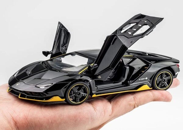 Storio Cars 1:32 Diecast Metal Pullback Toy car for Kids Best Gifts Toys for Kids Boys - Black