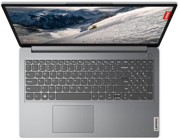 Lenovo IdeaPad Slim 1 AMD Ryzen 5 5500U 15.6" HD Thin and Light Laptop (16GB/512GB SSD/Integrated AMD Graphics/Windows 11 Home/MSO 21/1Yr ADP Free/Cloud Grey/1.61Kg), 82R400ERIN