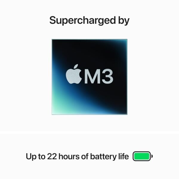 Apple 2023 MacBook Pro (14-inch, M3 chip with 8‑core CPU and 10‑core GPU, 16GB Unified Memory, 1TB) - Silver
