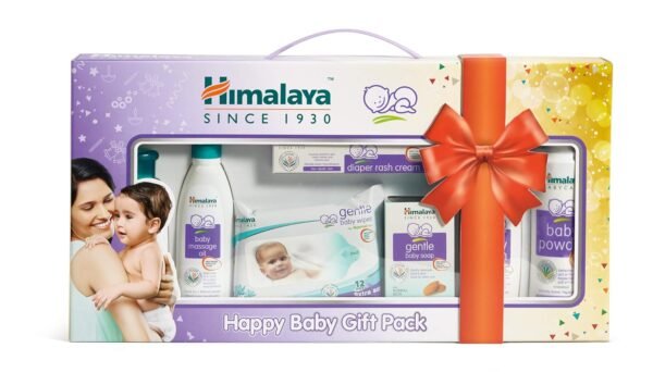 Himalaya Herbals Babycare Gift Pack & Himalaya Gentle Baby Wipes, 72 Wipes