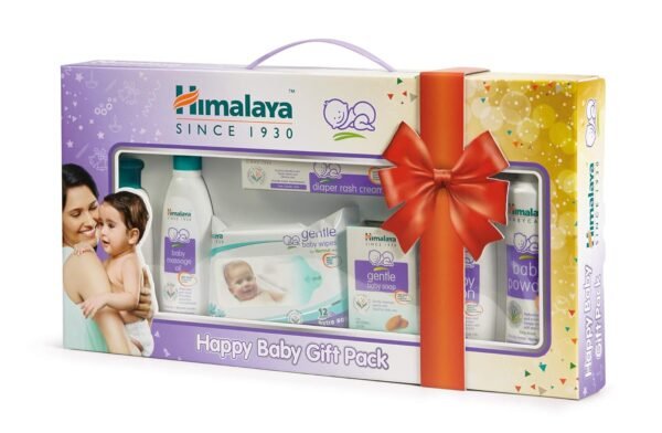 Himalaya Herbals Babycare Gift Pack & Himalaya Gentle Baby Wipes, 72 Wipes