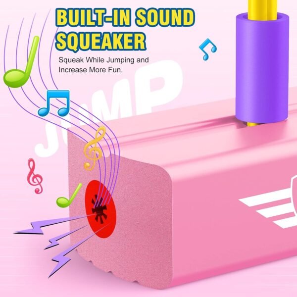 Gifts for 3-12 Year Old Boys Girls, Foam Pogo Jumper for Kids Fun Toys for Kids 5-7 Pogo Stick for Kids Cool Toys for Autistic Fun Sports Games for Kids Christmas 2020 Presents for Girls, Pink