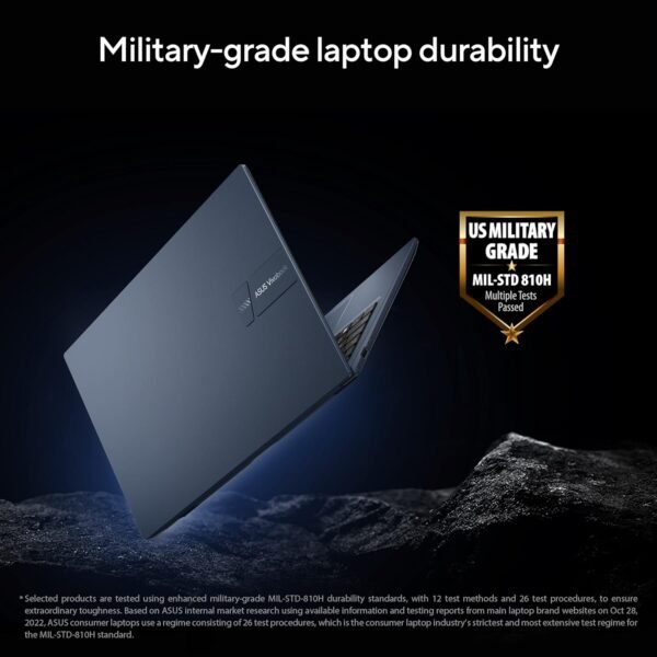 ASUS Vivobook 15, Intel Core i5-1235U 12th Gen, 15.6" (39.62 cm) FHD, Thin and Light Laptop (16GB RAM/512GB SSD/Win11//Backlit Keyboard/Blue/1.7 kg), X1504ZA-NJ541WS