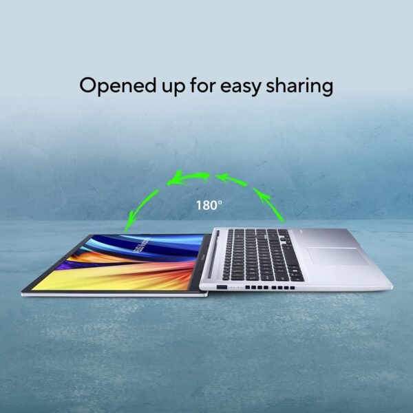 (Refurbished) ASUS Vivobook 15, Intel Core i5-12500H 12th Gen, 15.6" (39.62 cm) FHD, Thin and Light Laptop (16GB/512GB/Win11/Office 2021/Silver/1.7 kg), X1502ZA-EJ542WS