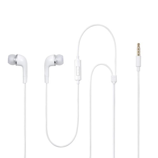 In-Ear Headphone For Huawei Mulan In- Ear Headphone | Earphones | Headphone| Handsfree | Headset | Calling Function | Earbuds | Microphone| Bass Bost Sound | Flat Wired Earphone| Original Earphone like Compatible With All Andriod Smartphone, MP3 Players, Mobile, Laptops Earphone Original YR, AII 3, White