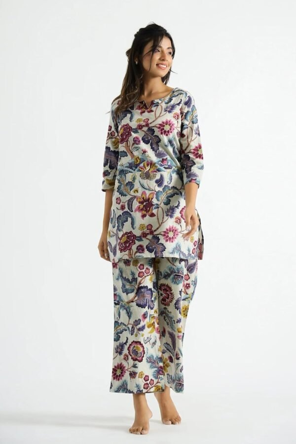 Toochki Dress for Women | Cotton Dress for Women | Two Piece Dress Set |Co Ord Set Dresses for Women | Dresses for Women | Dress for Women | Floral Printed Dress | Rayon Printed Dress