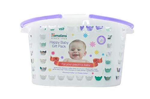 Himalaya Herbals Babycare Gift Basket Combo (White)