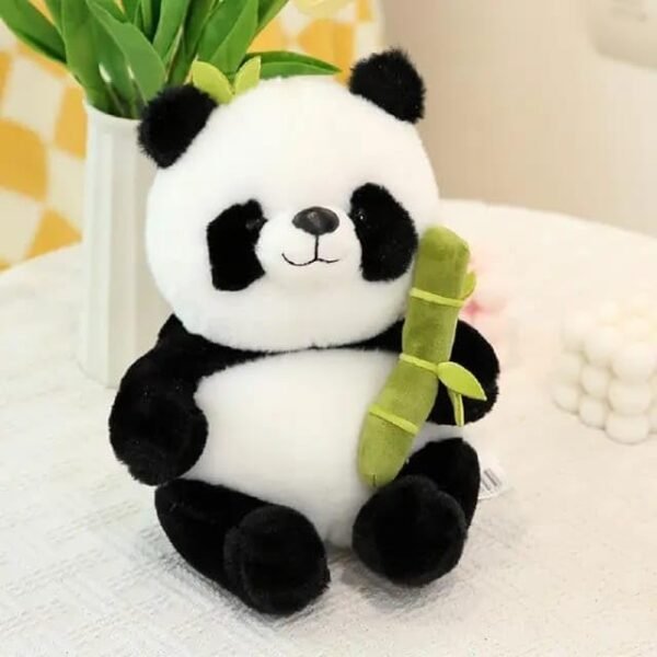 YBN Cute Panda Plush Toy in Bamboo - Panda Teddy Bear Kawaii Panda - Birthday Gift - Soft Stuffed Animal Toy - Bunny (Green)