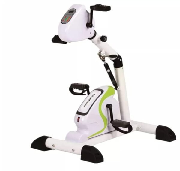 R A Products Rehabilitation Bicycle Fitness Motorized Electric Mini Exercise Bike, Health Recovery Exerciser with Spasm Mode for Handicap, Disabled and Stroke Survivor with Leg Protecto